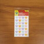 Colorful Heart Shape Decorative Sticker Set (4 Sheets, 112 Pc) - Image 7