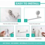 Self-Adhesive Towel Rod / Rack - (1 Pc) - Image 4