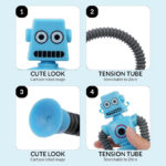 Flexible Robot Shape Magic Spring Toy (1 Pc) - Image 8