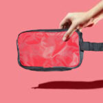 Portable Travel Hand Pouch / Shaving Kit Bag for Multipurpose Use (Red) - Image 16