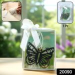 Elegant Butterfly Design Metal Bookmark (1 Pc) - Image 2