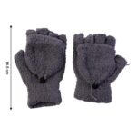 Winter Fingerless Gloves – Soft Warm Hand Gloves for Men & Women  (1 Pair) - Image 6