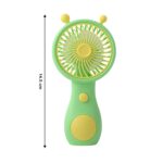 Cute Cartoon Style Rechargeable Mini Handheld Fan (1 Pc) - Image 6
