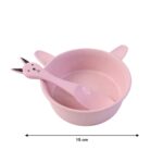 Premium Kids Feeding Bowl with Cute Spoon (1 Set, 240ML) - Image 6
