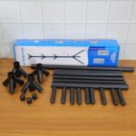 Floor Standing Metal Coat Rack Stand with Multi Hooks - Image 8