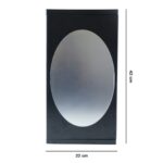 Wall Mounted Black Rotating Storage Cabinet Organizer (1 Pc, 22x42 Cm) - Image 6