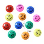 Colorful Smiley Face Magnetic Buttons Set (12 Pc Set) - Image 6