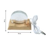 3D Lord Ganesha Acrylic LED Night Lamp (1 Pc) - Image 6