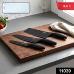 3-in-1 Professional Kitchen Knife Set (3 Pc set) - Image 2