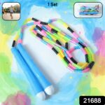 Colorful Beaded Skipping Rope Set (1 Set) - Image 2