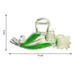 Elegant Floral Decorative Hair Claw Clip (1 Pc) - Image 6