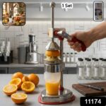 Heavy Duty Manual Hand Press Juicer Machine (1 Set) - Image 2