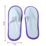 Hotel & Spa Soft Slippers ( 28 × 11 Cm, 1 Pair) - Image 6