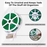 Reusable Green Twist Tie Roll (50 Meter Length) - Image 7