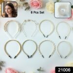 Designer Hair Band Set (8 Pc Set) - Image 2