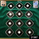 Jewellery Display Storage Box for Rings, Earrings & Small Items (12 Pc) - Image 2