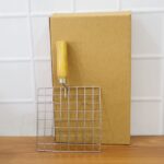 Kitchen Square Stainless Steel Roaster Jali, Barbecue Grill with Wooden Handle - Image 7