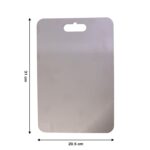 Large Stainless Steel Chopping Cutting Board (1 Pc) - Image 6