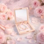 Elegant Dual-Tone Crystal Beaded Stretch Bracelet (1 Pc) - Image 4