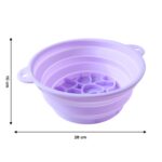Multipurpose Folding Silicone Facial Ice Bath Bowl - Image 6