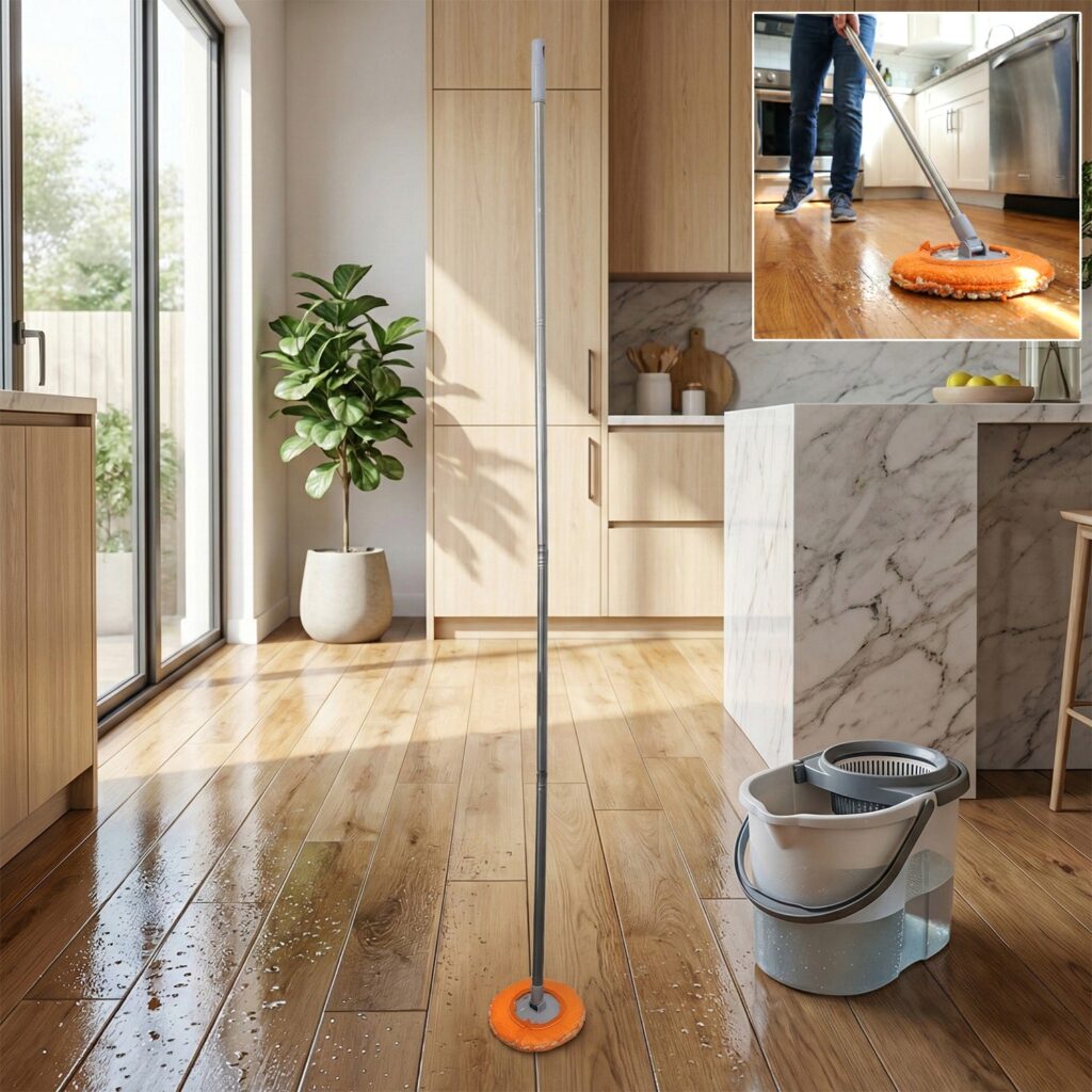 Multipurpose Spin Mop with Bucket System