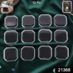 Octagon Jewellery Storage Box for Rings, Earrings & Small Accessories (12 Pc) - Image 2