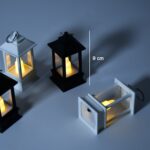 Classic Style Lantern With Artificial Rustic Battery-Operated Flameless Candle Light For Home Decoration (Pack of 24) - Image 4