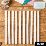 Hot Glue Stick Set 20 cm – Strong Adhesive Glue Sticks for Craft (10 Pc) - Image 2
