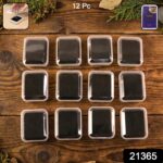 Mini Jewellery Storage Box for Rings, Earrings & Small Accessories (12 Pc) - Image 2