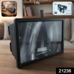 3D Mobile Screen Magnifier with Stand for Smartphone (1 Pc) - Image 2