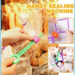 Reusable Silicone Food Bag Sealing Clips with Lock for Kitchen Storage ( 3 Pc) - Image 8