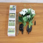 Solar Powered Decorative Garden Flower Lights Set of 2 - Image 8