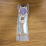 Elegant Rose Gold Mesh Strap Analog Wrist Watch for Women (1 Pc) - Image 8