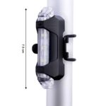 Rechargeable LED Bicycle Front & Rear Safety Light (1 Pc) - Image 7