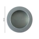 Round Metal Storage Tin Box with Transparent Window Lid (1 Pc, 9.5 x 9.5 Cm) - Image 6