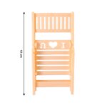 Mini Chair Shape Mobile Stand Holder (1 Pc / Peach Color) - Image 6