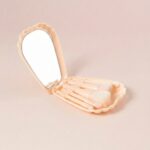 5 in 1 Makeup Brush Set with Mirror Box – Compact Cosmetic Kit - Image 9