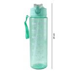 Motivational Water Bottle with Time Marker and Flip Top Lid (1000 ML) - Image 6