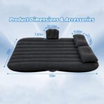 Inflatable Car Air Mattress Bed (132 × 96 cm, 1 Set) - Image 6