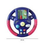 Musical Steering Wheel Driving Toy (1 Pc) - Image 6