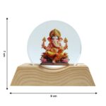 Premium 3D Lord Ganesha Acrylic LED Night Lamp (1 Pc) - Image 6