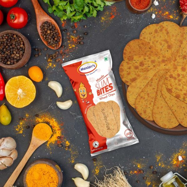 Maniarr's Masala Mini Slim Bites Khakhra 58gm