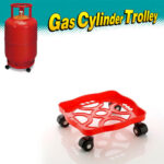 Square Plastic Gas Cylinder Trolley - Image 13