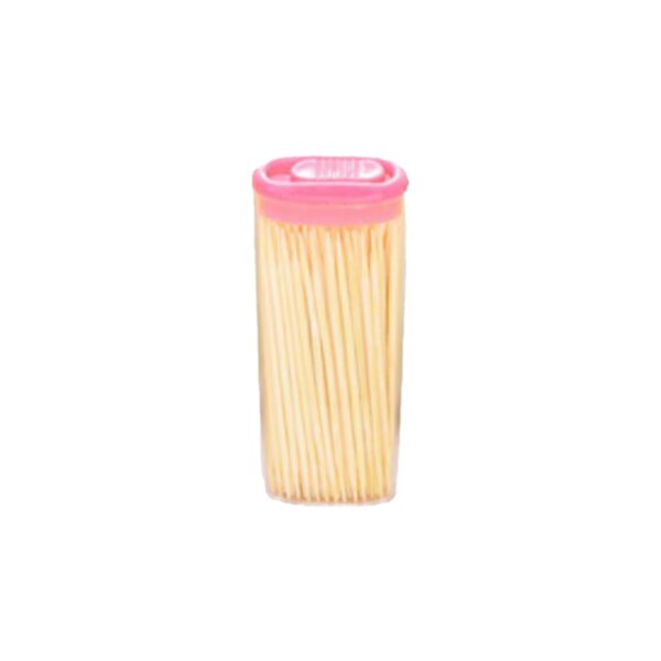 Bamboo Toothpicks with Dispenser Box