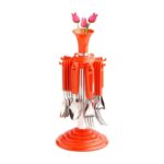 New Stylish 24 Pcs Plastic, Stainless Steel Cutlery Set (Pack of 24) - Image 7