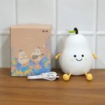 Cute Pear Shape Silicone Night Lamp With Multi Color Changing Mode (1 Pc) - Image 10