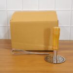 Manual Stainless Steel Whisk and Pav Bhaji Potato Masher Combo Set (2 Pc Set) - Image 10