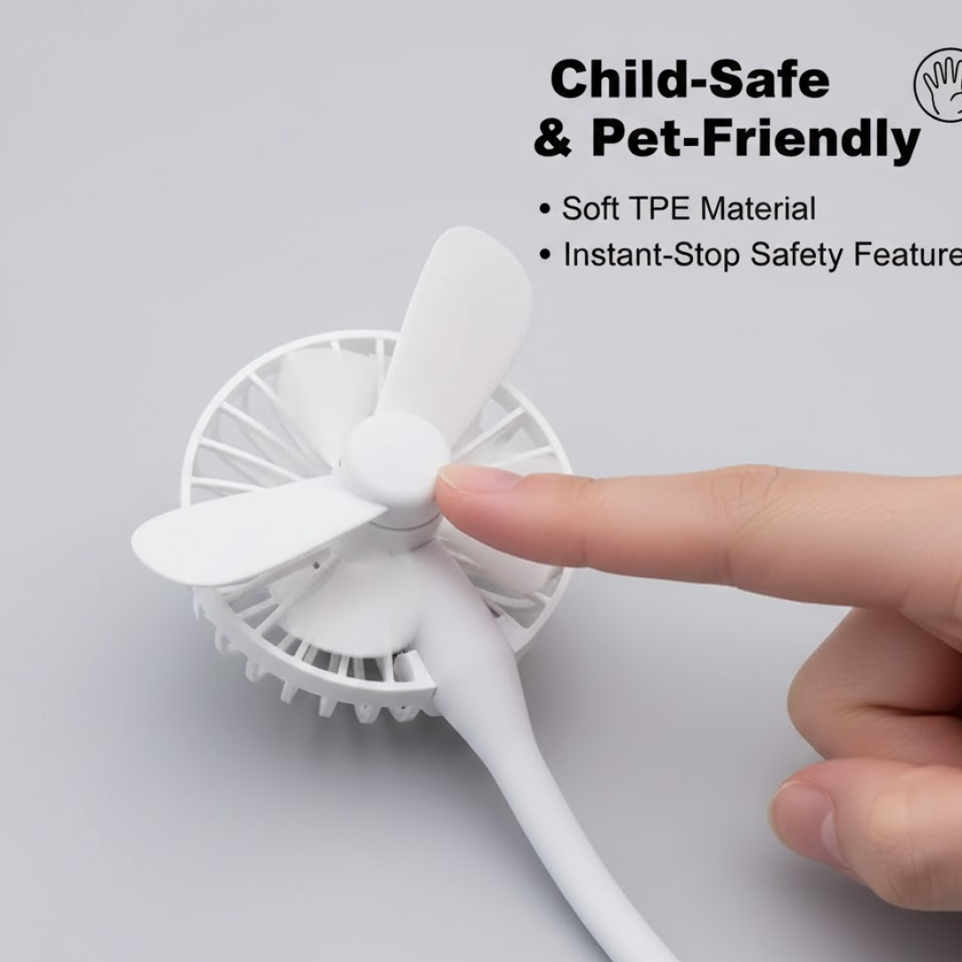 12304.png Portable Mini USB Fan with USB Hub