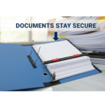 Standard File Plastic Clip – A4 Paper Holder (33×26 cm / 4 Pc) - Image 5