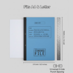 Standard File Plastic Clip – A4 Paper Holder (33×26 cm / 4 Pc) - Image 2